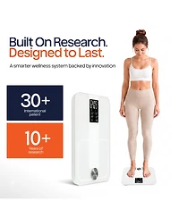 Healbe Automatic Calorie Intake Smart Band Healbe GoBe U and Healbe Smart Floor Scale with Body Composition Analysis