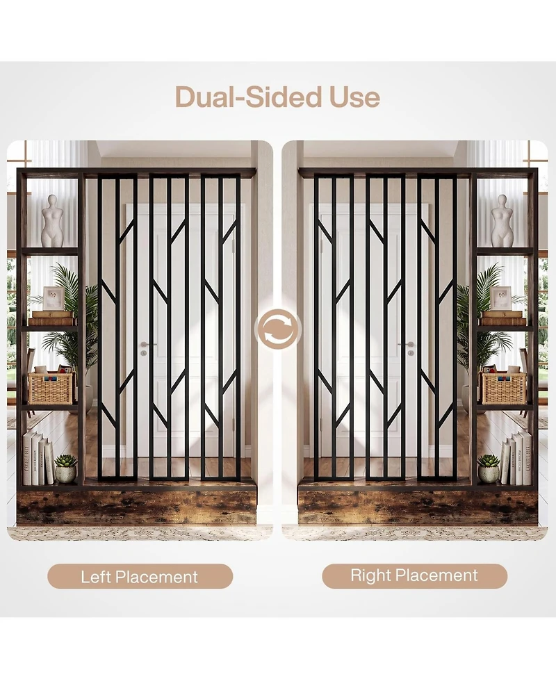 Tribesigns Room Divider,Freestanding Partition for Bedroom Dressing Area Home Office