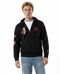Champion Men's Black San Francisco 49ers Disney X All Star Full-Zip Hoodie