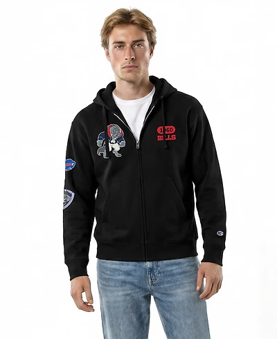 Champion Men's Black Buffalo Bills Disney X Champion All Star Full-Zip Hoodie