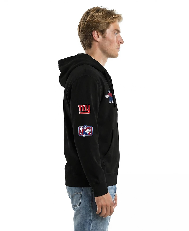 Champion Men's Black New York Giants Disney X Champion All Star Full-Zip Hoodie