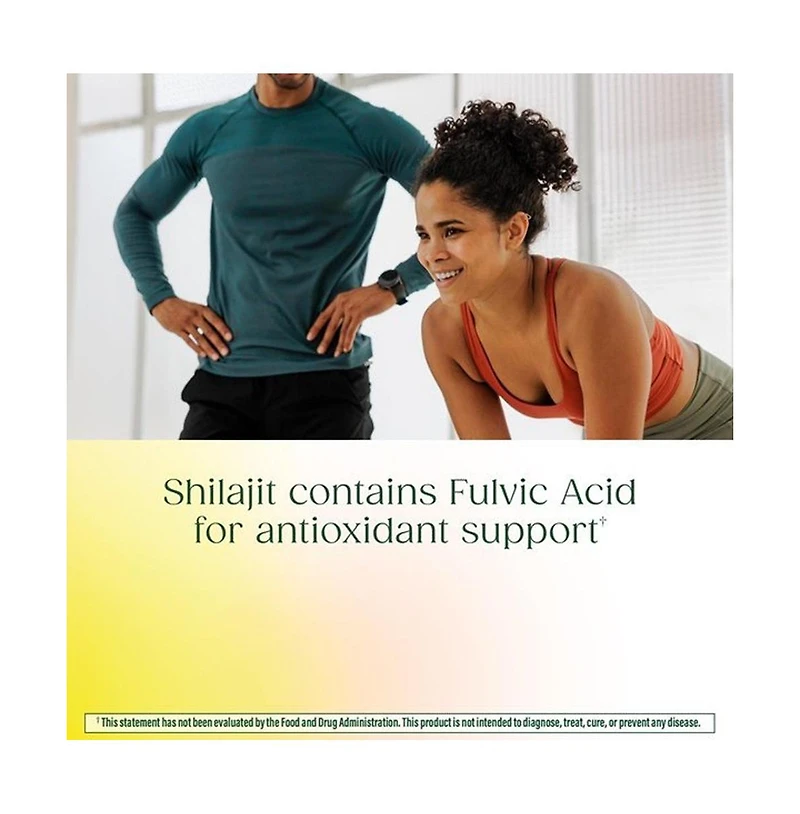 MegaFood Shilajit and Fulvic Acid Helps Support Energy Levels Muscle Strength 60 Capsules