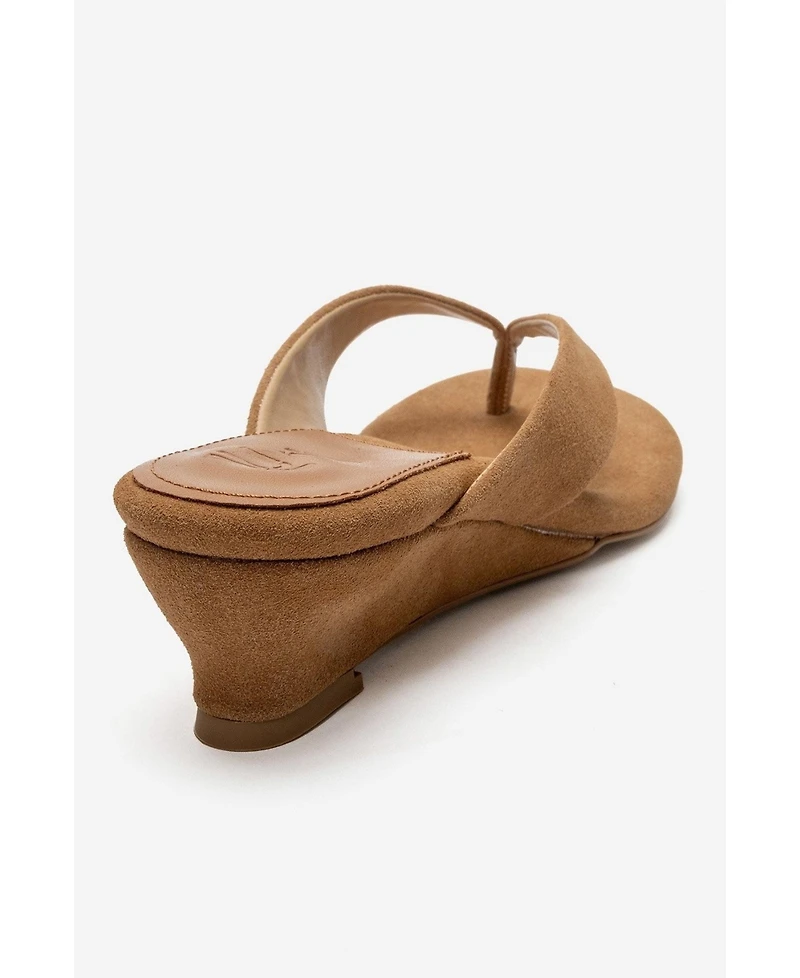 Prologue Shoes Women's Vanessia Thong Wedge Sandal