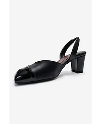 Prologue Shoes Women's Maruelle Block Heel Slingback Pump