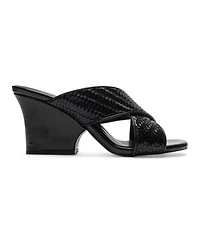 Prologue Shoes Women's Lavean Cross Strap Wedge Sandal