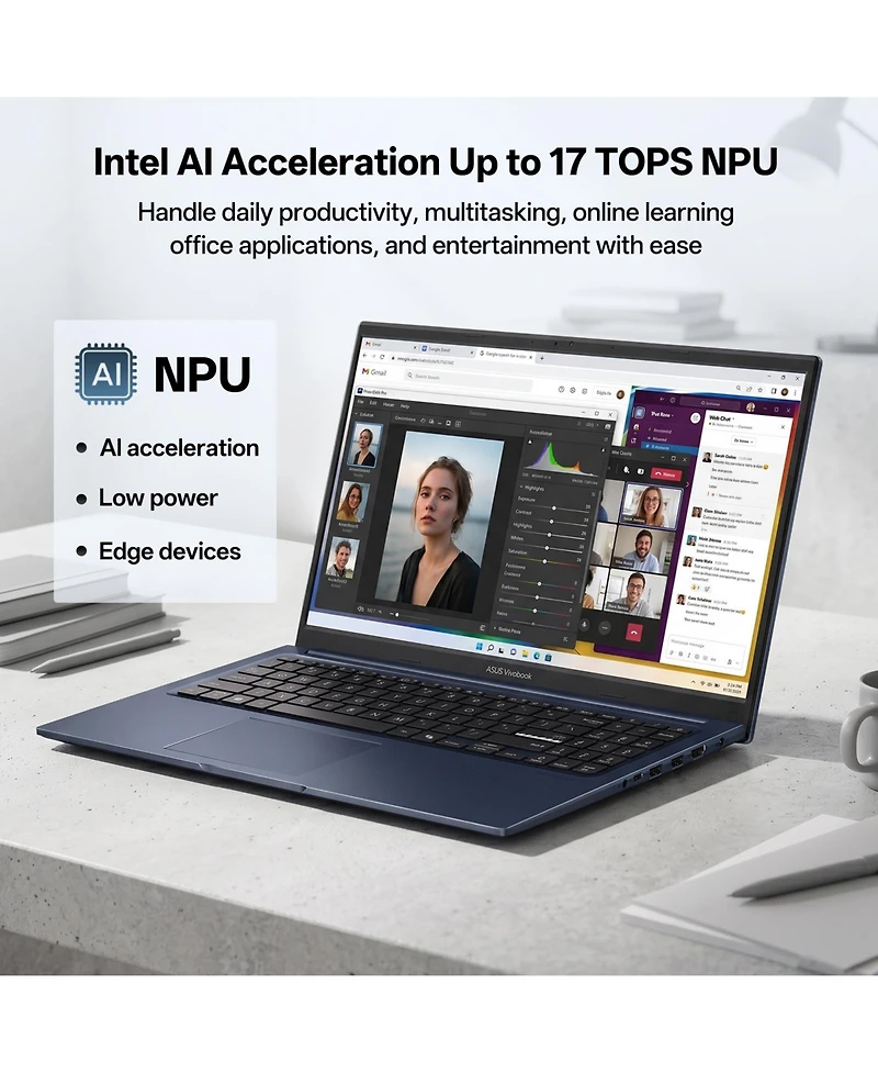 Asus Vivobook 15 15.6" Touchscreen Wi-Fi 6 Laptop