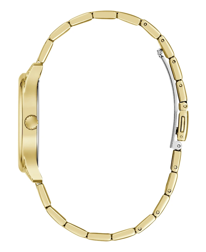 Guess Women's Quartz Gold-Tone Stainless Steel Watch 28mm