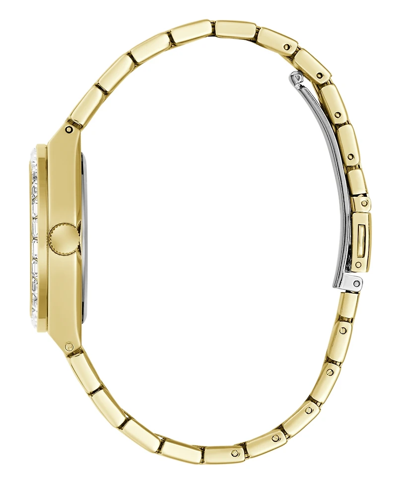 Guess Women's Quartz Gold-Tone Stainless Steel Watch 32mm