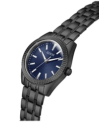 Guess Men's Quartz Black Stainless Steel Watch 40mm