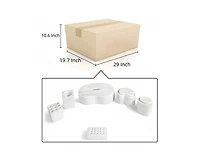 Casainc 6-piece Marble Bathroom Vanity Set Accessories Set