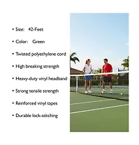 Amber Sports MacGregor Varsity 300 Tennis Net, 42-feet