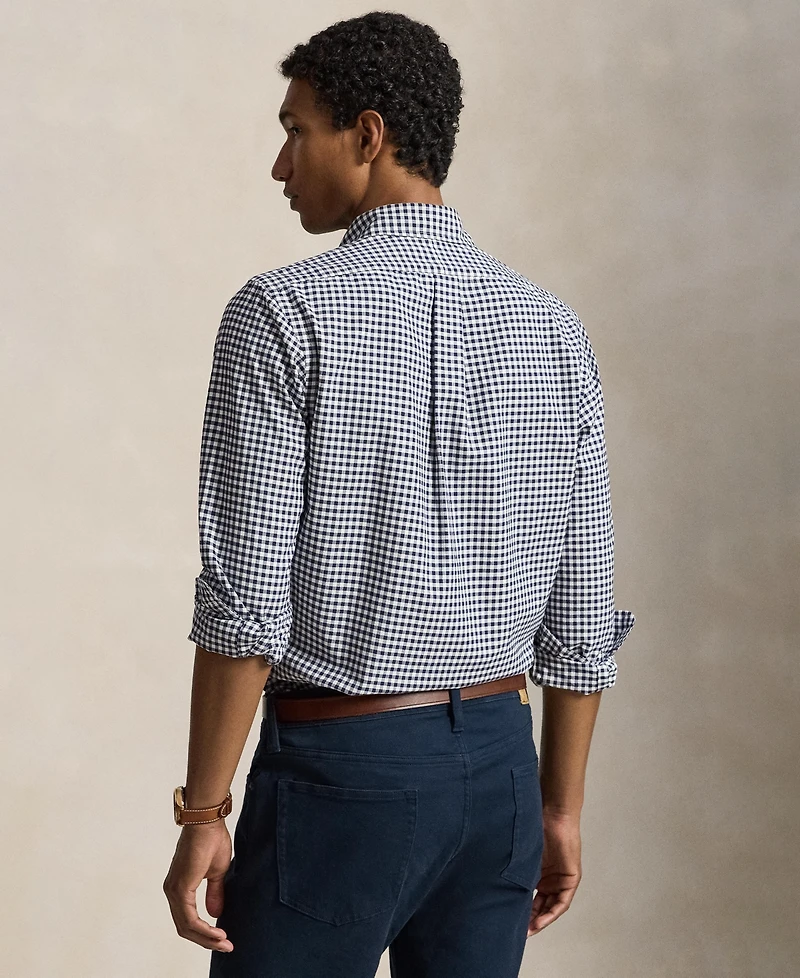 Polo Ralph Lauren Men's Custom-Fit Gingham Oxford Shirt