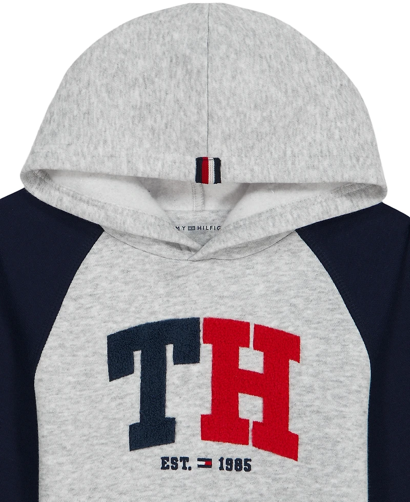 Tommy Hilfiger Toddler Boys' 2T-5T Hooded Fleece Hoodie and Joggers, 2-Piece Set