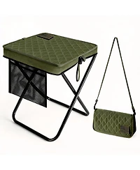 Aofar Portable Collapsible Stool Adults Camping Travel Seat Outdoor