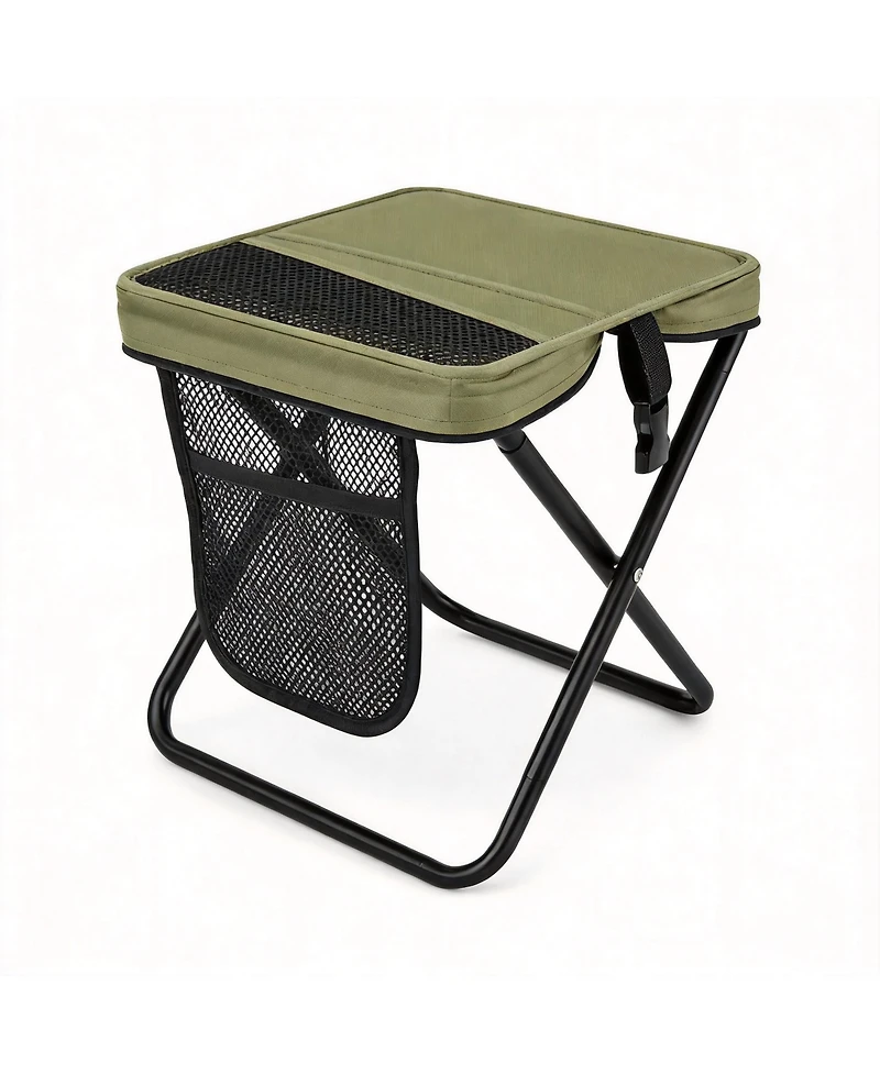 Aofar Folding Stool Portable Chair Hiking Fishing Camping