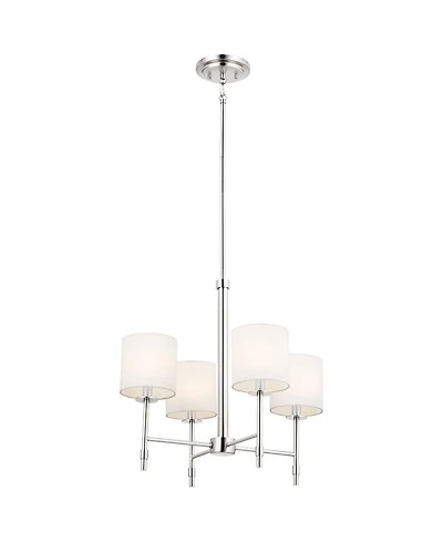 Kichler Ali 20" Wide Polished Nickel 4-Light Chandelier