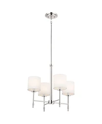 Kichler Ali 20" Wide Polished Nickel 4-Light Chandelier