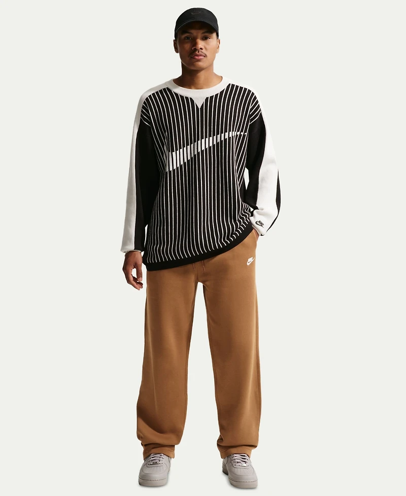 Nike Men's Club Brushed Fleece Open Hem Pants