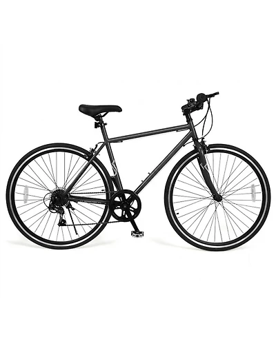 Sugift 26 Inches Mountain Bike 6-Speed with All-Terrain Tires and Adjustable Padded Saddle