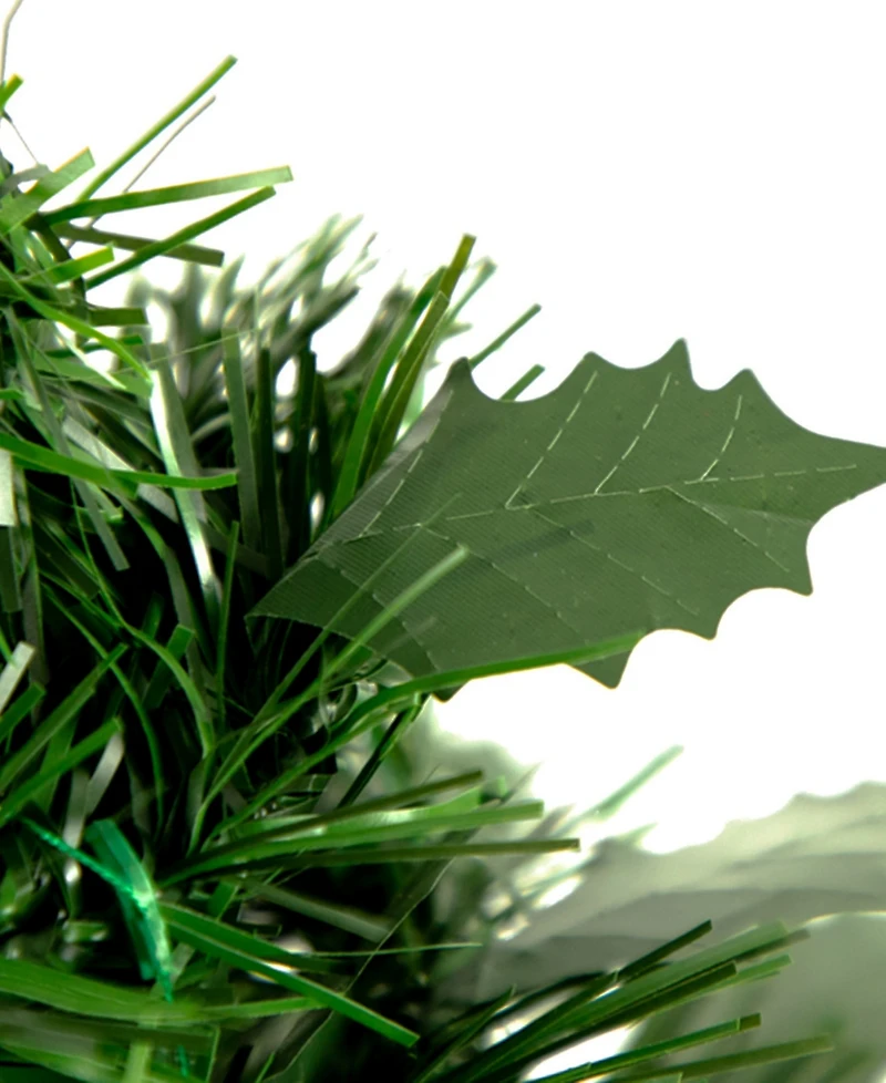 Northlight Pre-Lit Tinsel Pop-Up 4' Artificial Christmas Tree