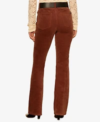 Sanctuary Petite Play Date High-Waist Bootcut Corduroy Pants