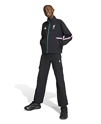 Adidas Boys' and Girls' Liverpool Fc Z.n.e. Anthem Full-Zip Mock-Neck Jacket