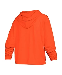 Pressbox Women's Nelson Oregon State Beavers Hooded Long Sleeve Slub T-Shirt