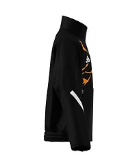 Adidas Boys' and Girls' Avengers Z.n.e. Real Madrid Full-Zip Hooded Mock Neck Jacket