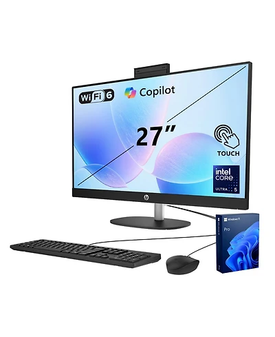 Hp Essential 27-cr2000t 27" Touchscreen All-in-One with Copilot Ai