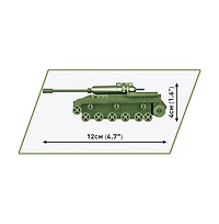 Cobi Wwii Historical Collection Is-2 Tank 130-Piece Building Set, Ages 6+
