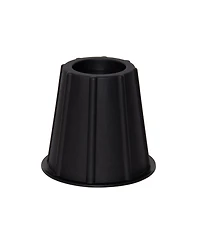 Kings Brand Furniture Heavy Duty Round Bed Risers, Set of 4, 6" Furniture Elevators for Beds, Sofas, Chairs and Desks