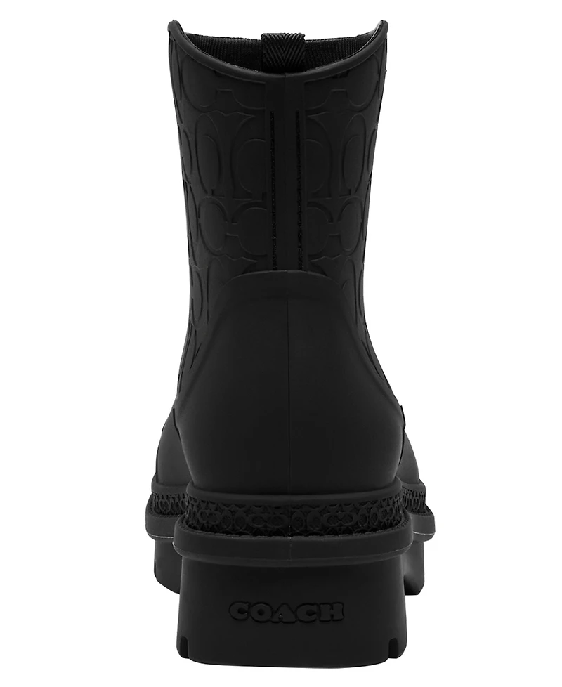 Coach Women's Signature Pull-On Rain Booties
