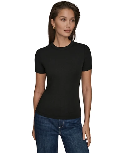 Donna Karan Weekend Women's Short-Sleeve Crewneck T-Shirt