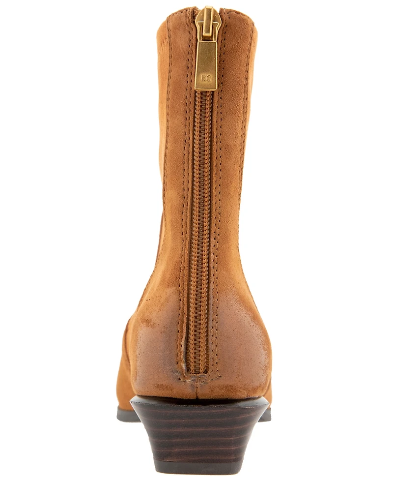 Kenneth Cole New York Women's Sheri Square Toe Ankle Booties