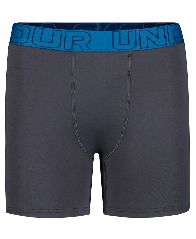 Under Armour Men's Ua Performance Tech Four-Way Stretch Boxer Briefs, 3-Pack