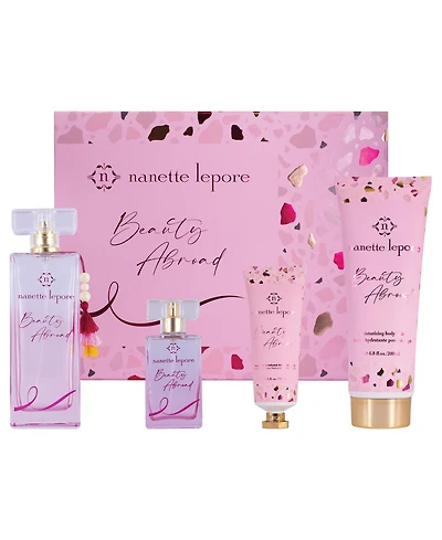 Nanette Lepore Beauty Abroad 4-Piece Gift Set