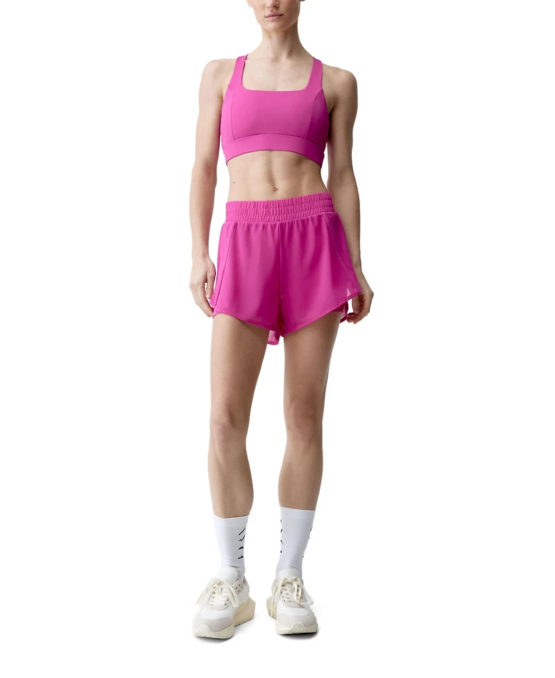 Born Living Yoga Women's Padma 2.0 High-Support Performance Sports Top