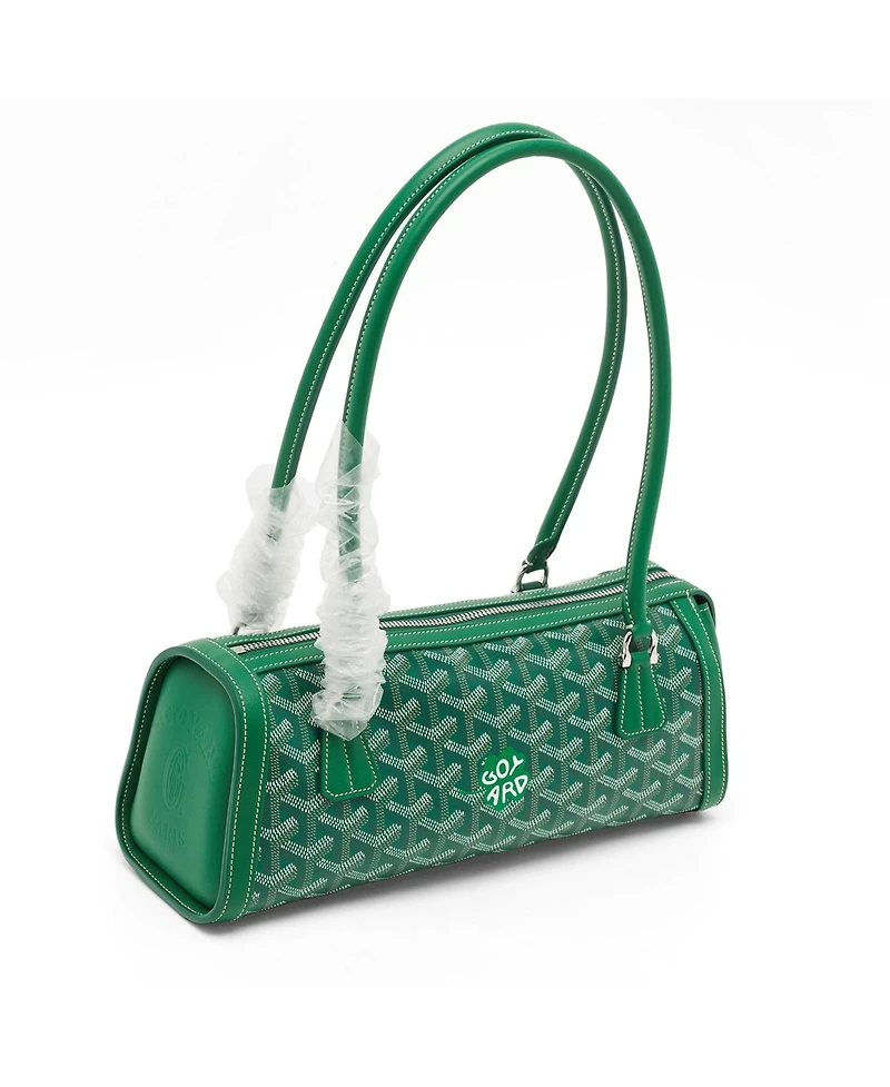 Pre-Owned Goyard Women's Coated Canvas Satchel