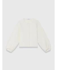 The Fold Women's Candela Wool Blend Zip Up Jacket