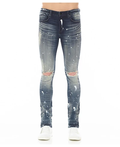 Hvman Chosen To Prevail x Cult Men's Strat super skinny fit jean