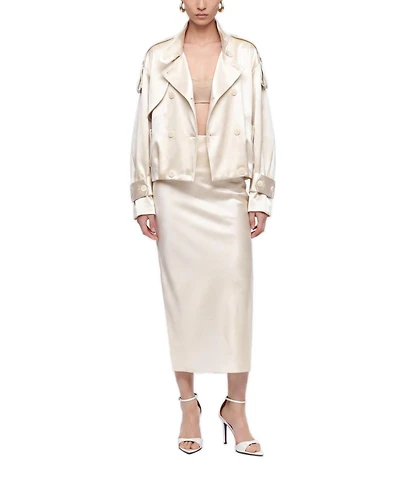 Nocturne Women's Oversized Double Breasted Trench Coat