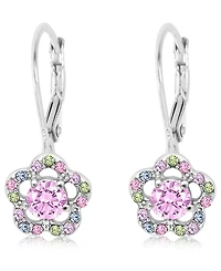Chanteur Kids Flower Hypoallergenic Earrings for Girl's with Leverbacks