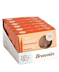 Salt of the Earth Bakery Fresh Baked Fudge Caramel Chocolate Brownies Gourmet Boxes, 12-Piece