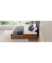 Streamdale Furniture King Size Platform Bed with 6 Storage Drawers,Pine Wood Storage Bed
