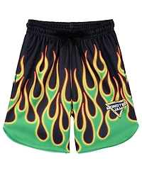 Monster Jam Boys' 4-20 Graphic Athletic T-Shirt and Shorts, 2-Piece Set