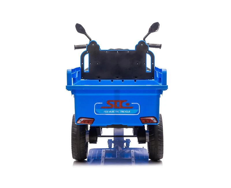 Yobtop Kids Ride-On Electric Cargo Truck with Led Lights, 110 lbs. Capacity, Ages 3–6
