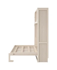 Streamdale Furniture Full Size Murphy Bed with Storage Cabinets