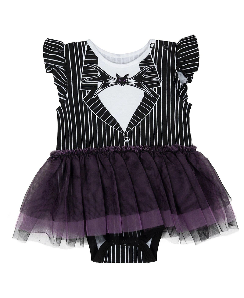 Nightmare Before Christmas Baby Girls Cosplay Dress and Headband Set