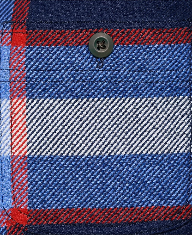 Lands' End Men's Long Sleeve Authentic Flannel Shirt