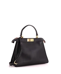 Pre-Owned Fendi Medium Peekaboo ISeeU Bag Leather